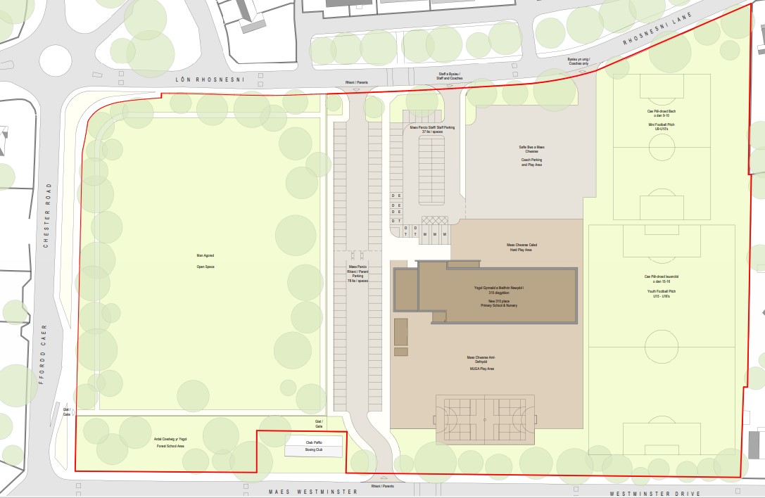 Nine Acre Field Site Plan